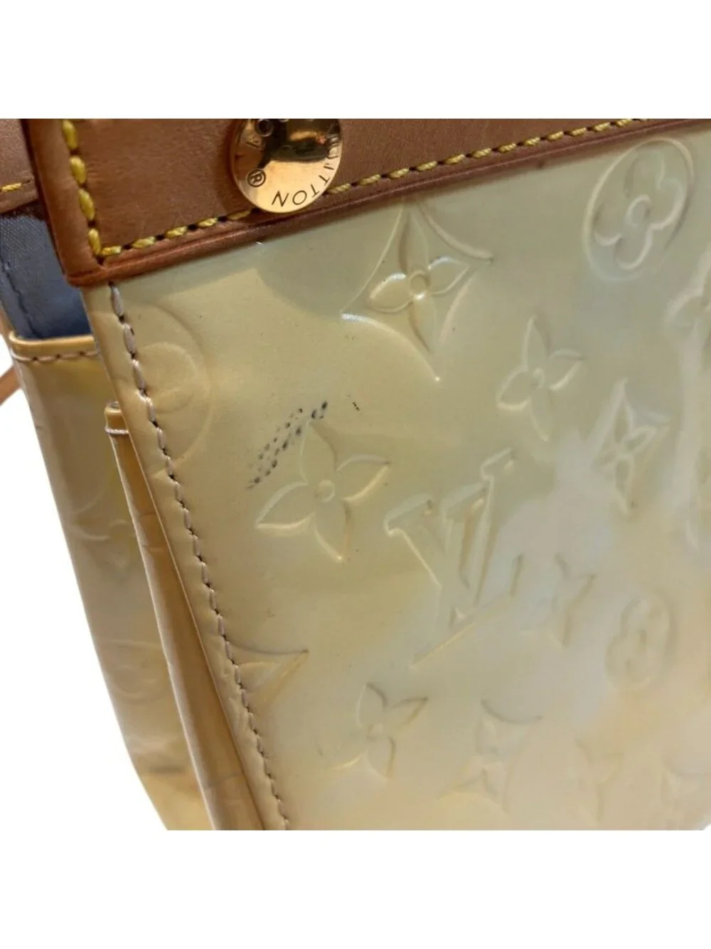 Louis Vuitton Roxbury Drive Monogram Vernis Handbag Patent Leather